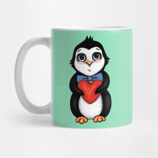 Penguin boy Mug